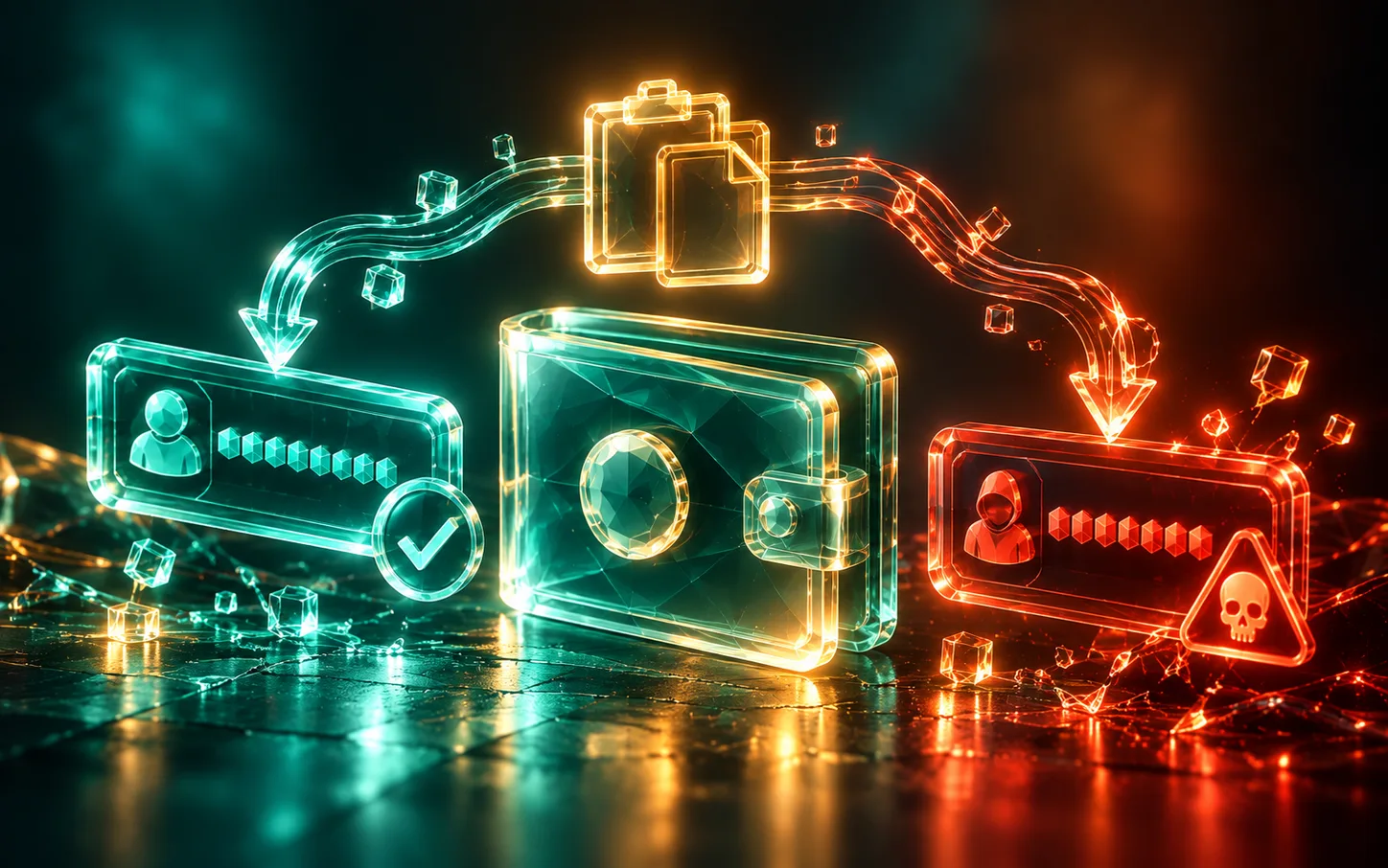 Clipboard swapping a verified wallet address for a malicious lookalike